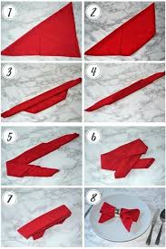 Servietten Falten Weihnachten 5 Einfache Anleitungen Und Noch Eine Menge Inspiration Servietten Falten Weihnachten Weihnachts Servietten Servietten Falten