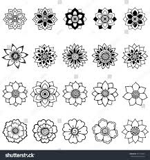 Henna Tattoo Flower Template Mehndi Style Set Of Ornamental Patterns In The Oriental Style In 2020 Henna Drawings Mehndi Flower Flower Henna