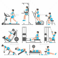 Girls In The Gym Gym Workouts Women Gym Workouts Machines Gym Workout For Beginners