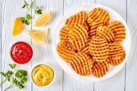 Start by tossing the fries with chopped fresh rosemary and sea salt. Can You Fry Potato Waffles Yep We Are Actually Putting Mashed Potatoes In A Waffle Maker And I M Pretty Sure I Ve Told You This Before But I Can T Get Myself To