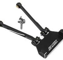Samix SCX24 Aluminum 4-Link Servo Mount w/39mm Links (Black) (EcoPower/Emax)