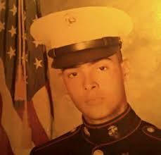 Marine Corps Veterans Sharing Experiences and Thanking Each Other for  Service