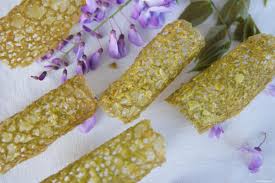 Tuiles Dentelles Au The Matcha Et A L Orange Comme Au Restaurant 1 2 3 Degustez Recette The Matcha Matcha Tuiles