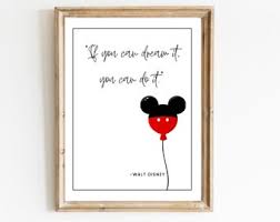 Perfect way to decorate your house and spend you free time.we also recommend it as a great. Walt Disney Quote Etsy