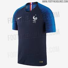 Mens nike france national 2018/2019 training football soccer shirt jersey size m. France 2018 World Cup Home Kit Revealed Footy Headlines