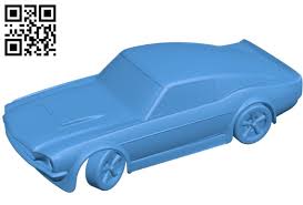 Ford Mustang Gt500 Car B004867 Car File Stl Free Download 3d Model For Cnc And 3d Printer Download Free Stl Files In 2020 Ford Mustang Gt500 Stl 3d Printing