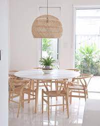 Here (6 colors available) hope you found a coastal farmhouse dining table that best fits your space and family needs! 17 Most Inspiring Coastal Dining Rooms Dining Table Marble Coastal Dining Room Lights Over Dining Table