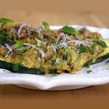 Courgette Farcie A La Courgette Courgettes Farcies Repas Alleges Recettes De Cuisine