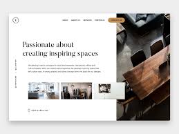Interior Design Landing Concept Interior Design Website Interior Design Presentation Interior Design Portfolios