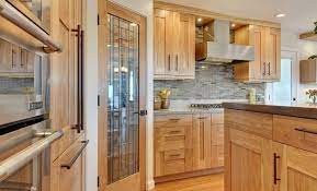 A Diversity Of Door Styles To Hide Your Pantry With Birch Kitchen Cabinets Interior Design Kitchen Contemporary Kitchen