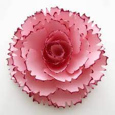 Svg Baby Carnation Template In 6 Different Sizes Digital Etsy Paper Flower Template Flower Template Flower Petal Template
