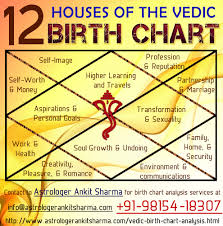 Astroved presents the south indian. 12 Houses Of Vedic Birth Chart