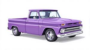Image result for Pink 1966 Truck