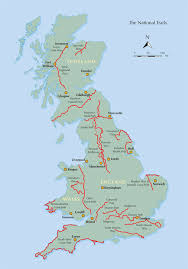 Go back to see more maps of england. The National Trails Of England Scotland And Wales Geobuchhandlung Kiel