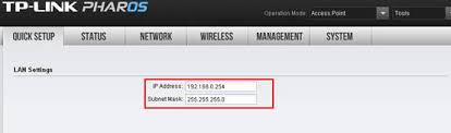 How To Configure The Bridge Mode On The Pharos Device Tp Link