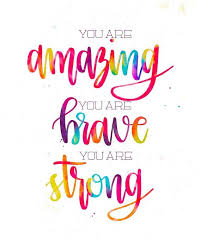  Item Overview Handmade Item Instant Digital Download 1 Pdf Included Item Details Quote You Are Amazing You Are Rainbow Quote Brave Quotes Positive Quotes