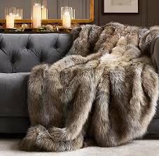 They come in a plethora of colors, styles, and price points. Ultimate Faux Fur Throw