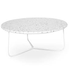Choose from a selection of stain options to complement your colour scheme. Glacier Terrazzo 80cm Coffee Table White Base Interior Secrets Idee Deco Appartement Table Basse Salon Table Basse