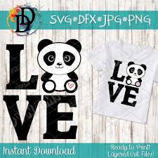 Download for free in png, svg, pdf formats 👆. Panda Svg Cute Panda Svg Cartoon Panda Svg Panda Clipart Etsy Baby Panda Bears Baby Panda Panda Bear