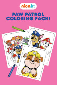 Paws Up If You Want To Draw Paw Patrol Paw Patrol Coloring Paw Patrol Coloring Pages Abc Coloring Pages