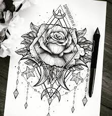 Maybe you would like to learn more about one of these? Geometric Rose Tattoo Design Geometric Rose Tattoo Rose Tattoo Design White Rose Tattoos