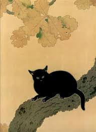 Black cat (stylized as black cat) is a japanese manga series written and illustrated by kentaro yabuki. By Hishida Shunso Black Cat Art Cat Art Cats Illustration