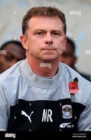 Coventry City Manager Mark Robins Stock Photo