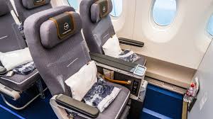 seat review lufthansa premium economy class aboard the airbus a350 900xwb