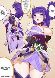 ✅️ Porn comic Raiden Shogun x Aether. Genshin Impact Sex comic brunette  decided to | Porn comics in English for adults only | sexkomix2.com