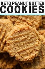 Keto Peanut Butter Cookies Easy Low Carb No Sugar Added The Diet Chef Recipe Keto Peanut Butter Cookies Easy Peanut Butter Cookies Peanut Butter Cookies