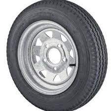 14 Inch Galvanized Spoke Trailer Wheel And 215 75r14 Radial Special Trailer Tire Assembly
