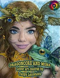 Coloring Book for Adults: Dragoncore and More Contributions