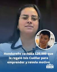 🔴¿Favor a cambio? Un joven emprendedor en Copán lanza un mensaje  inesperado tras recibir apoyo económico para su negocio👇  https://www.radiohrn.hn/hondureno-rechaza-l20000-que-le-dio-isis-cuellar-para-emprender-y-revela-motivo-2025-07-29