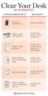 I would say, those that also keep electronic copies of outgoing statements as issued are in the minority (in particular at banks, where you can have an up to date account statement printed from a self service. When It S Ok To Throw Away Important Paperwork Apartment Therapy