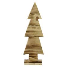 A christmas tree is a decorated tree, usually an evergreen conifer, such as a spruce, pine, or fir, or an artificial tree of similar appearance, associated with the celebration of christmas. Northlight 12 5 Rustic Wood Cut Out Christmas Tree Table Top Decoration Target
