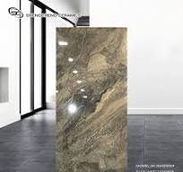 Shengcheng House Glossy White Golden Foshan Marble Tile Vitrified Interior  Walls Click and Lock Gold Vein Ceramic Carara Floor Marble Tile