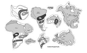 Students Pangaea Puzzle Pangaea Puzzle Science Worksheets Pangea Activities