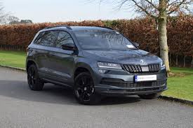Features include:◾ 20″ vega anthracite alloy wheels◾ 270 litres boot space (seats up) / 2,005 litres boot space (all rear seats down)◾ 4x4◾ 9.2″ touchscreen. Skoda Karoq Suv 2 0tdi Sportline 150bhp 6 Speed Manual Motoring Matters
