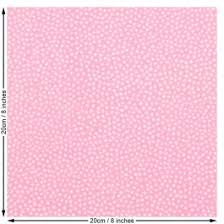 In this case we should multiply 20 centimeters by 0.39370078740157 to get the equivalent result in inches: Spot Print Woven Fabric Pink And White Sew Essential