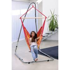 This c frame could almost be called an l frame. Luna Rockstone Hanging Chair Hammock Stand Simply Hammocks