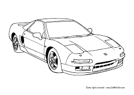 Posted on 28 july 2008 27 march 2016 by frank de kleine. Honda Acura Nsx Coloring Page Letmecolor