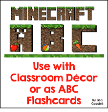From free minecraft logos svgs to creeper svgs, if you are looking for minecraft cutting files, then we have you covered. Back To School Minecraft Abc Flashcards Freebie Alert Lisa Goodell