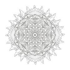Download or print this amazing coloring page: Mandala Coloring Pages Free Printable 100 Images