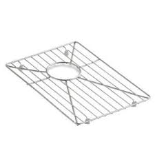 Kohler Deerfield 12 84 In X 15 35 In Stainless Steel Sink Rack K 6121 St The Home Depot In 2020 Single Bowl Kitchen Sink Sink Steel Racks