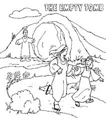 The watermark on the listing will not appear on your downloaded files. He Is Risen Coloring Page Part 4