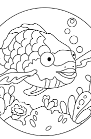 This compilation of over 200 free, printable, summer coloring pages will keep your kids happy and out of trouble during the heat of summer. Coloring Pages With Fish Download Print A4 And Color Online