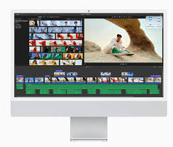 Der imac 2021 ist schlanker, schneller und besser gerüstet für videotelefonie. Neuer 24 Imac Mit M1 Chip Schlanker Schneller Und Bunter