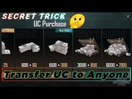 How to transfer uc to your friend's account in pubg mobile | new trick to transfer uc this is my youtube channel and you can find all. Super Secret Trick Nobody Know How To Transfer Send Gift Uc To Other Players In Pubg Mobile Ø¯ÛŒØ¯Ø¦Ùˆ Dideo