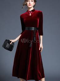 1 * vestito da donna. ÙŠØµÙ„ Ø§Ù„Ø®Ø§Ø¯Ù… Ø¹Ø±Ø¨ Abiti In Velluto Ffigh Org
