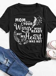 Your wings were ready svg. Your Wings Were Ready But My Heart Was Not Shirt T Shirts Tops Tees Valresa Com